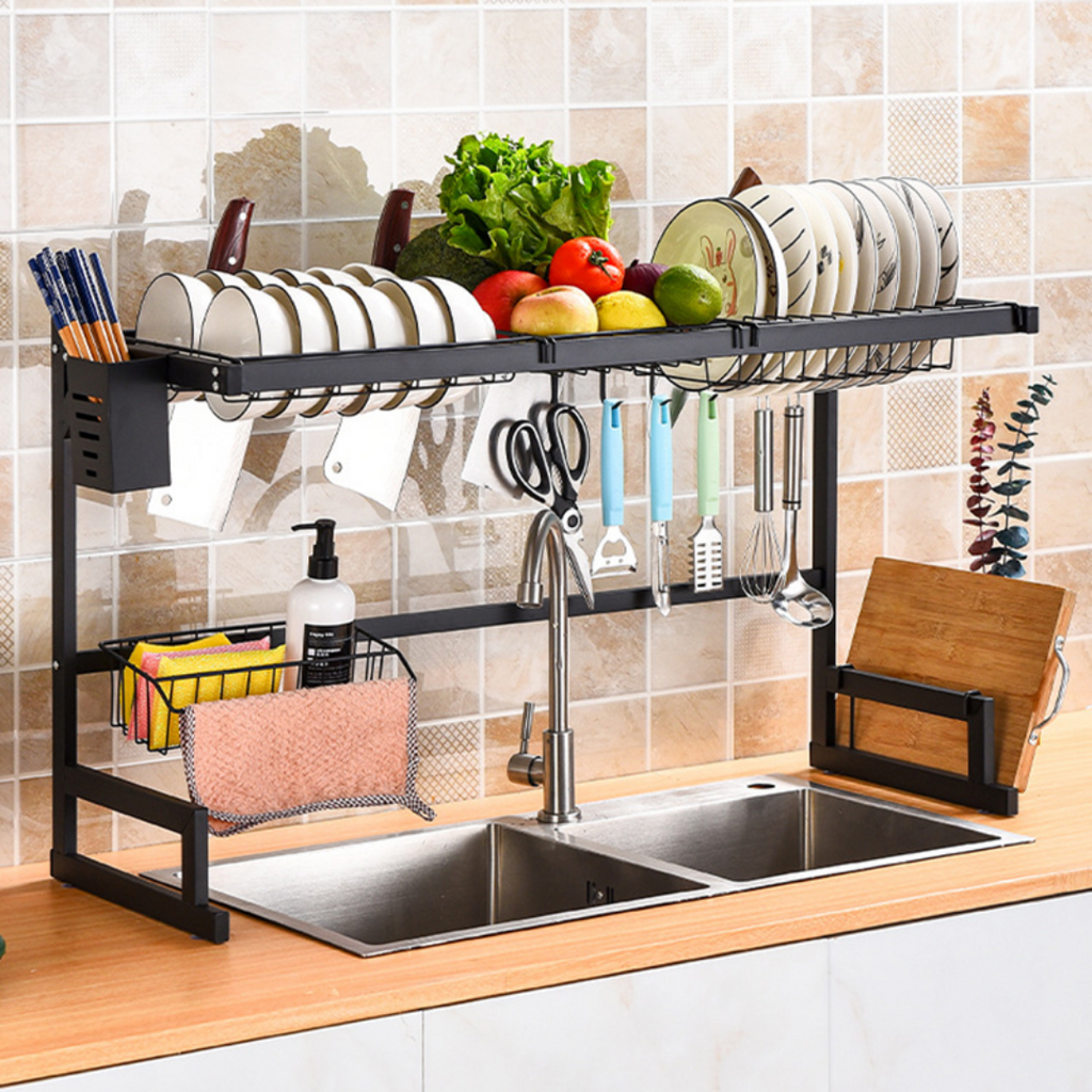 Escurridor Rack™.	💪 El secreto para una cocina práctica y moderna.  +ENVIO GRATIS🚚