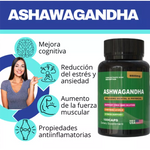 Ashwagandha™  ¿Estrés, ansiedad o agotamiento mental constante?