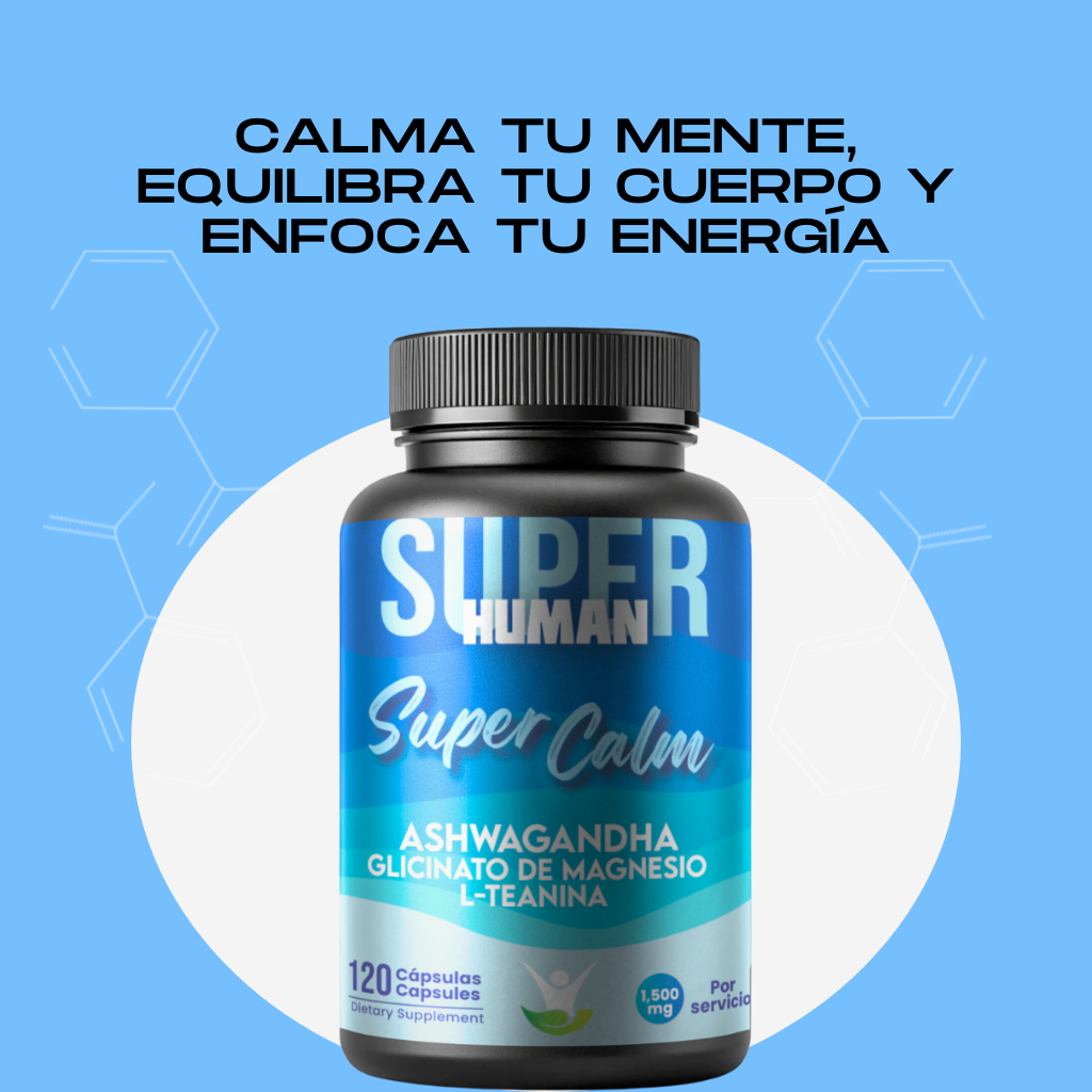 SuperCalm™ - Baja tus niveles de cortisol y reduce tu Estrés +ENVIO GRATIS
