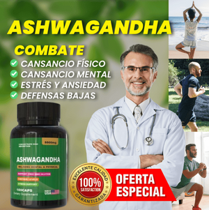 Ashwagandha™  ¿Estrés, ansiedad o agotamiento mental constante?