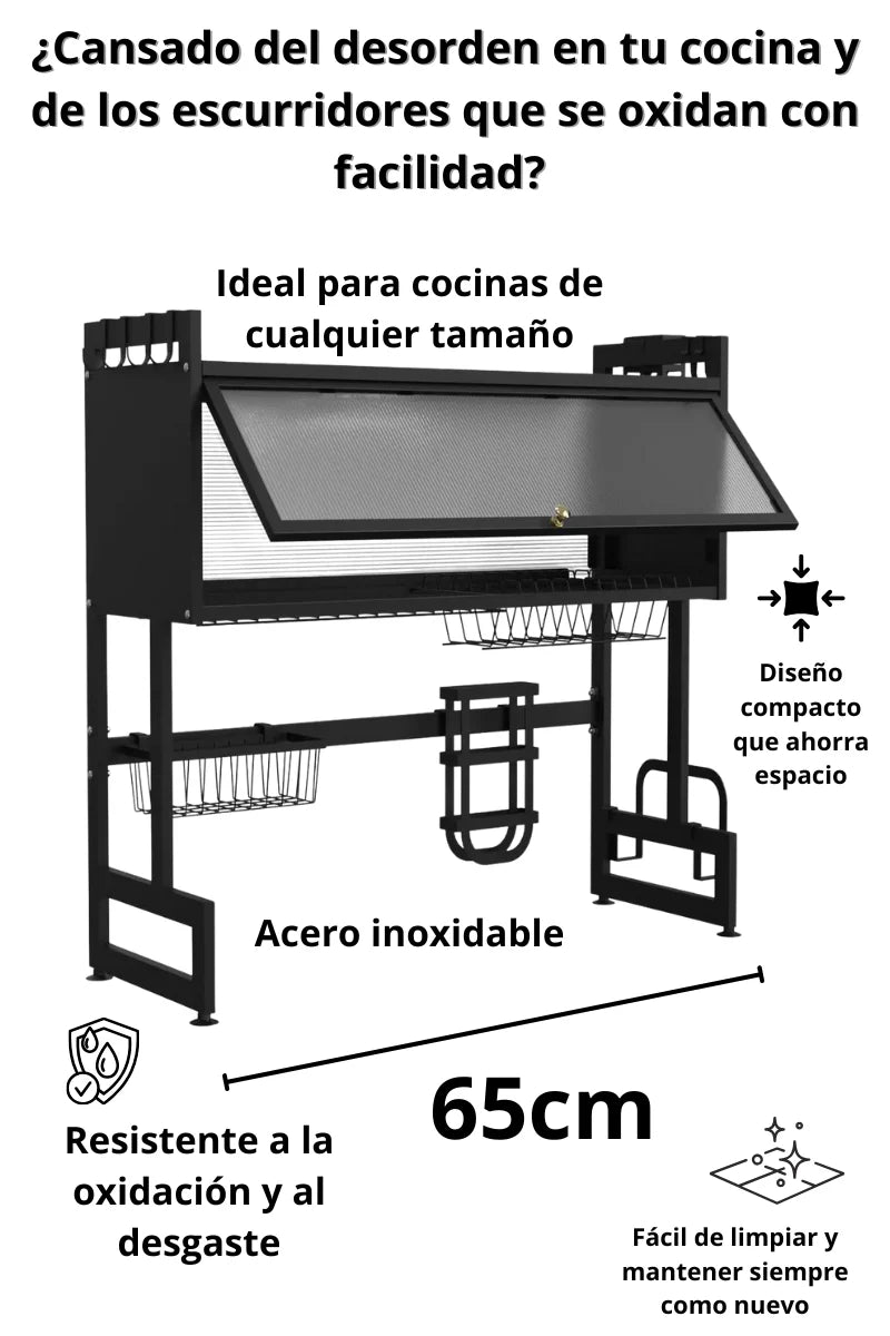 Escurridor™ “El secreto para mantener tu cocina impecable. +ENVIO GRATIS