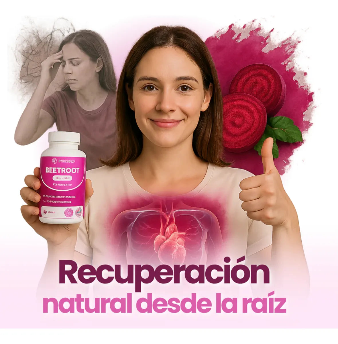 BEETROOT™  🌿 “Cuida tu corazón naturalmente con la fuerza del Beetroot + ENVÍO GRATIS  🚚