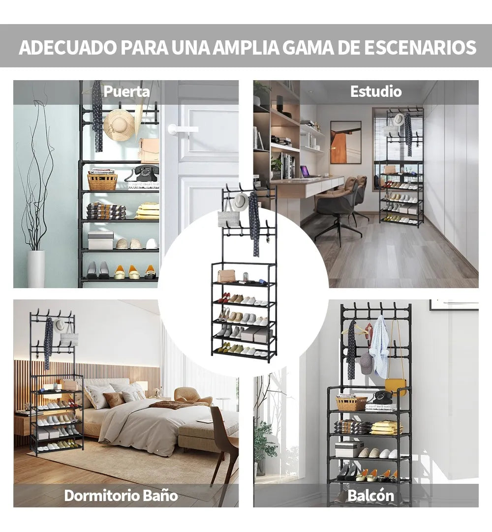 Organizador™ Zapatero Perchero multifuncional+ENVIO GRATIS🚛