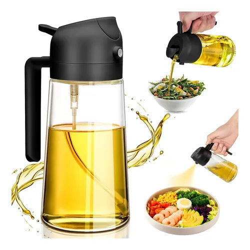 EasyOil™ 2 en 1. Dispensador de Aceite, controlar la cantidad que usas nunca fue tan fácil.  +ENVIO GRATIS 🚚