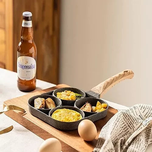 Sartén™️ Multiusos 4 Puestos 👉 “Cocina más, lava menos.”