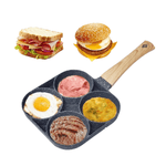 Sartén™️ Multiusos 4 Puestos 👉 “Cocina más, lava menos.”