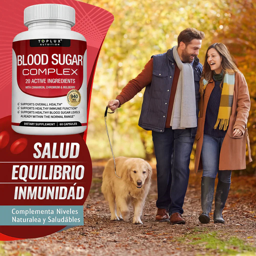 BloodSugar™ Complex l Tu cuerpo trabaja mejor cuando tu azúcar está en equilibrio — mira cómo lograrlo 👇 + ENVÍO GRATIS